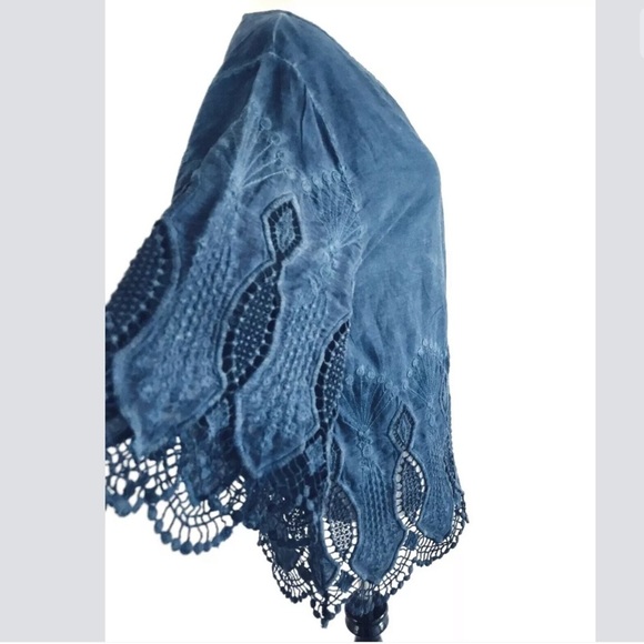 Ralph Lauren | Eyelet Top Embroidered Pullover - Picture 5 of 8